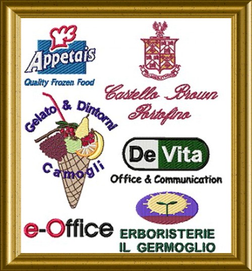 Perfetta riproduzione del logo del vostro club o azienda